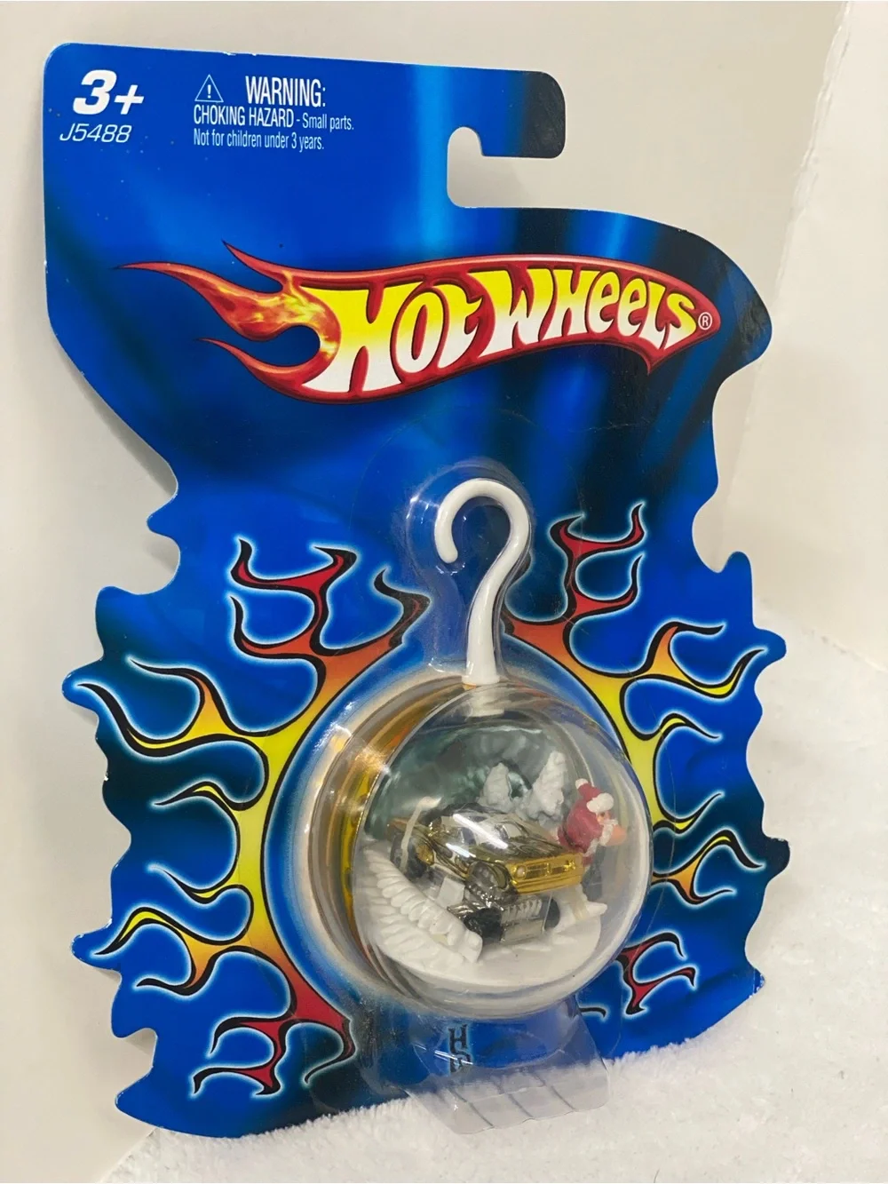 Hot Wheels 2005 Happy Holidays Christmas Ornaments Lot of 2 Truck & Car Collect